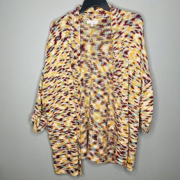 New Directions women’s 2XL multicolor knit cardigan NWOT - Picture 1 of 6